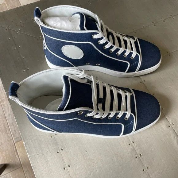 Christian Louboutin o1s1wg110924 Varsilouis flat Sneakers in White Size US 11 / EU 44 - 3 Thumbnail