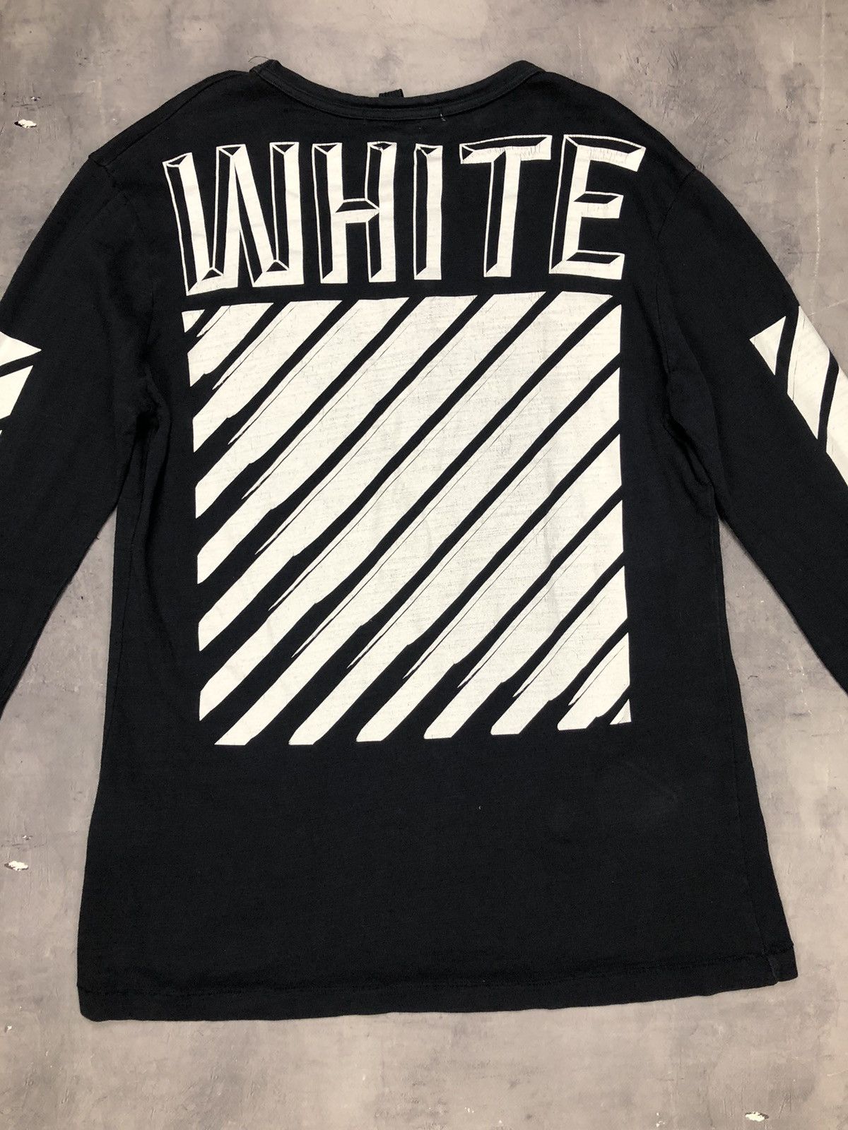 Off-White × Virgil Abloh Off-White c/o Virgil Abloh 3D White Long Sleeve T-Shirt Size US M / EU 48-50 / 2 - 6 Thumbnail