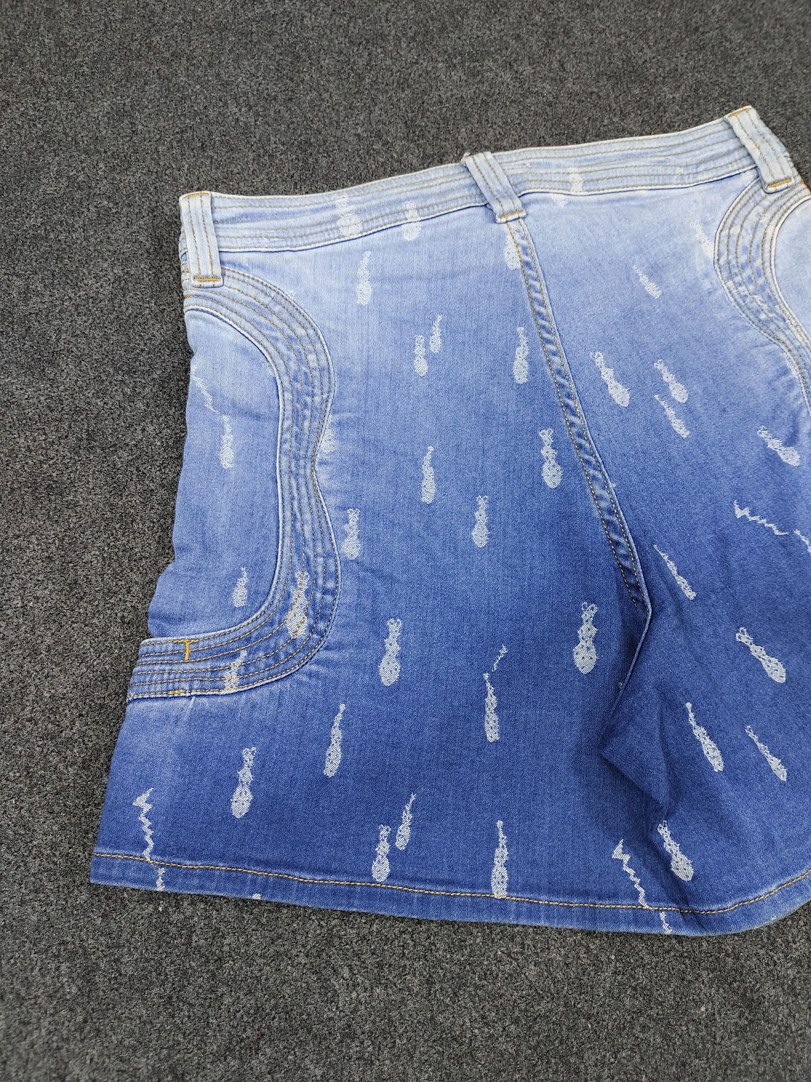 Tsumori Chisato Tsumori Chisato- Archive Sculpted Abstract Ombre Wash Denim Size 28" / US 6 / IT 42 - 6 Thumbnail