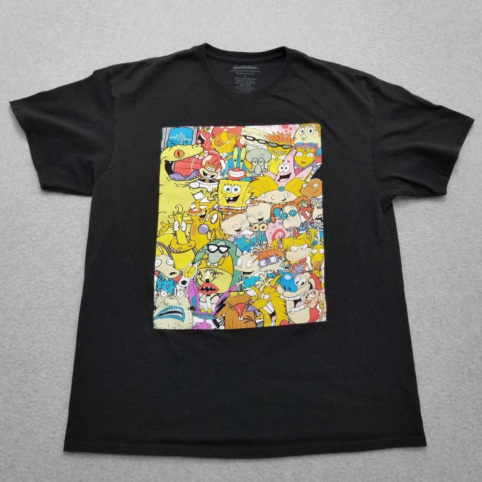 Nickelodeon Nickelodeon Shirt Mens Large Short Sleeve Round Neck Cotton Size US L / EU 52-54 / 3 - 1 Thumbnail