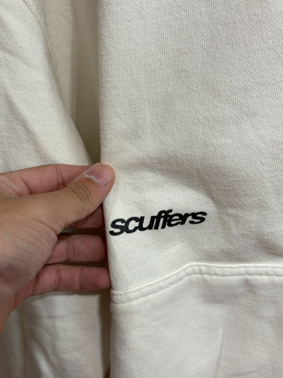 Other Scuffers Champ Ecru Zipped Hoodie Size US L / EU 52-54 / 3 - 3 Thumbnail