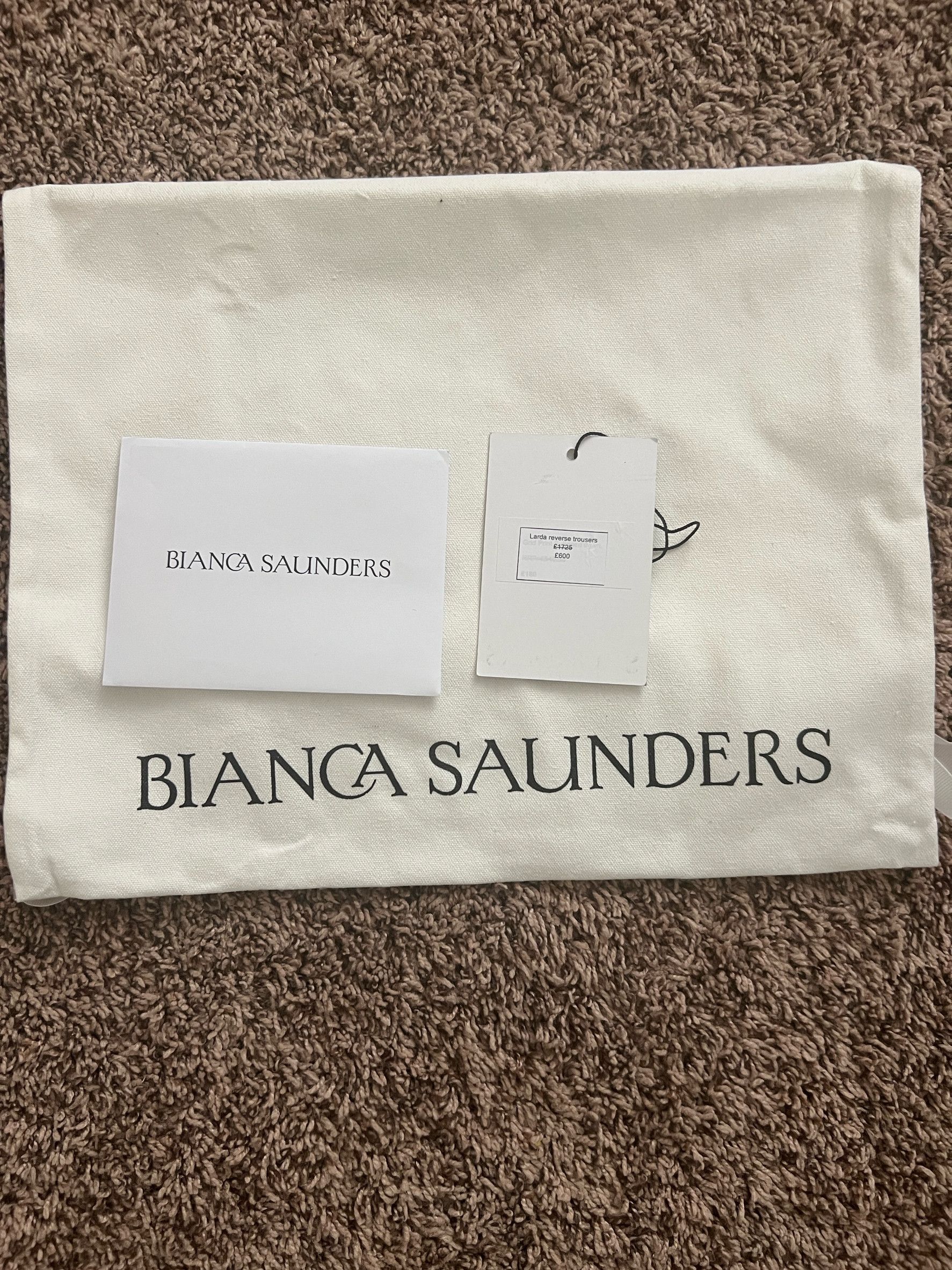 Bianca Saunders Larda leather reverse jeans Size US 30 / EU 46 - 7 Thumbnail