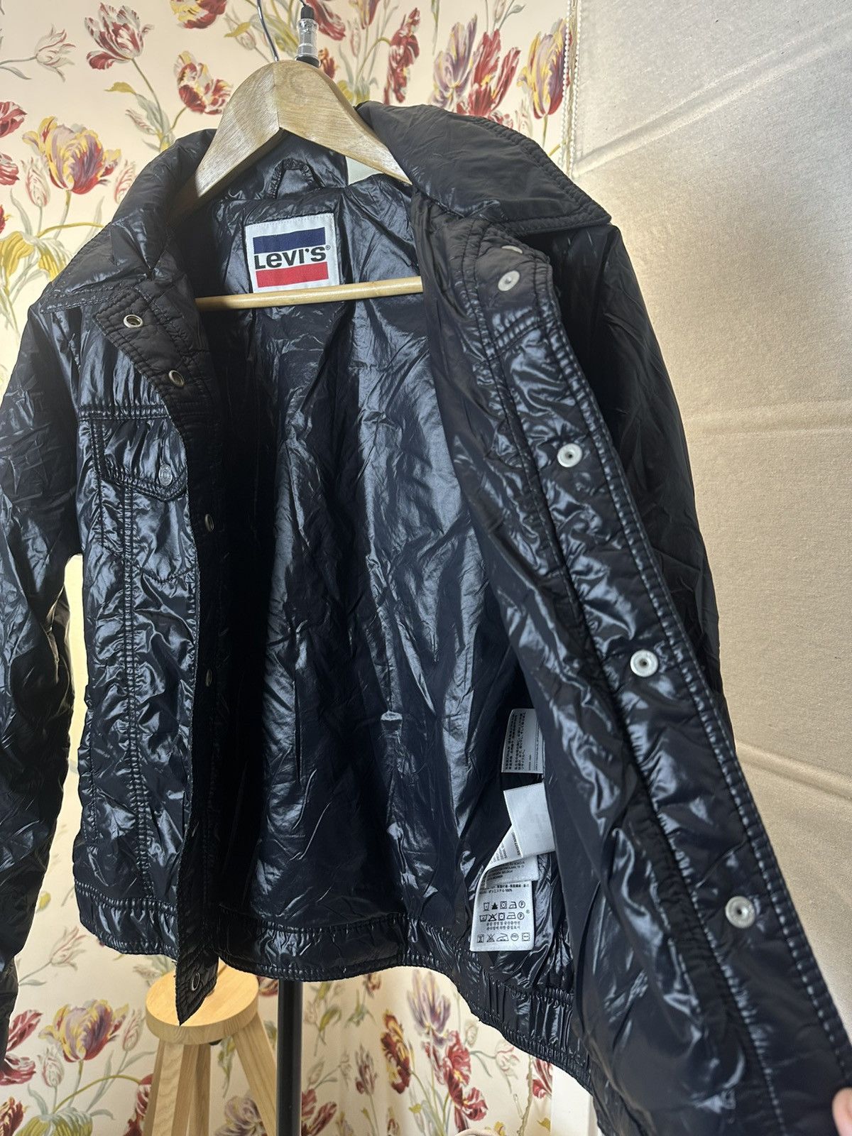 Levi's × Levi's Vintage Clothing Levi’s nylon trucker puffer jaket Size L / US 10 / IT 46 - 3 Thumbnail
