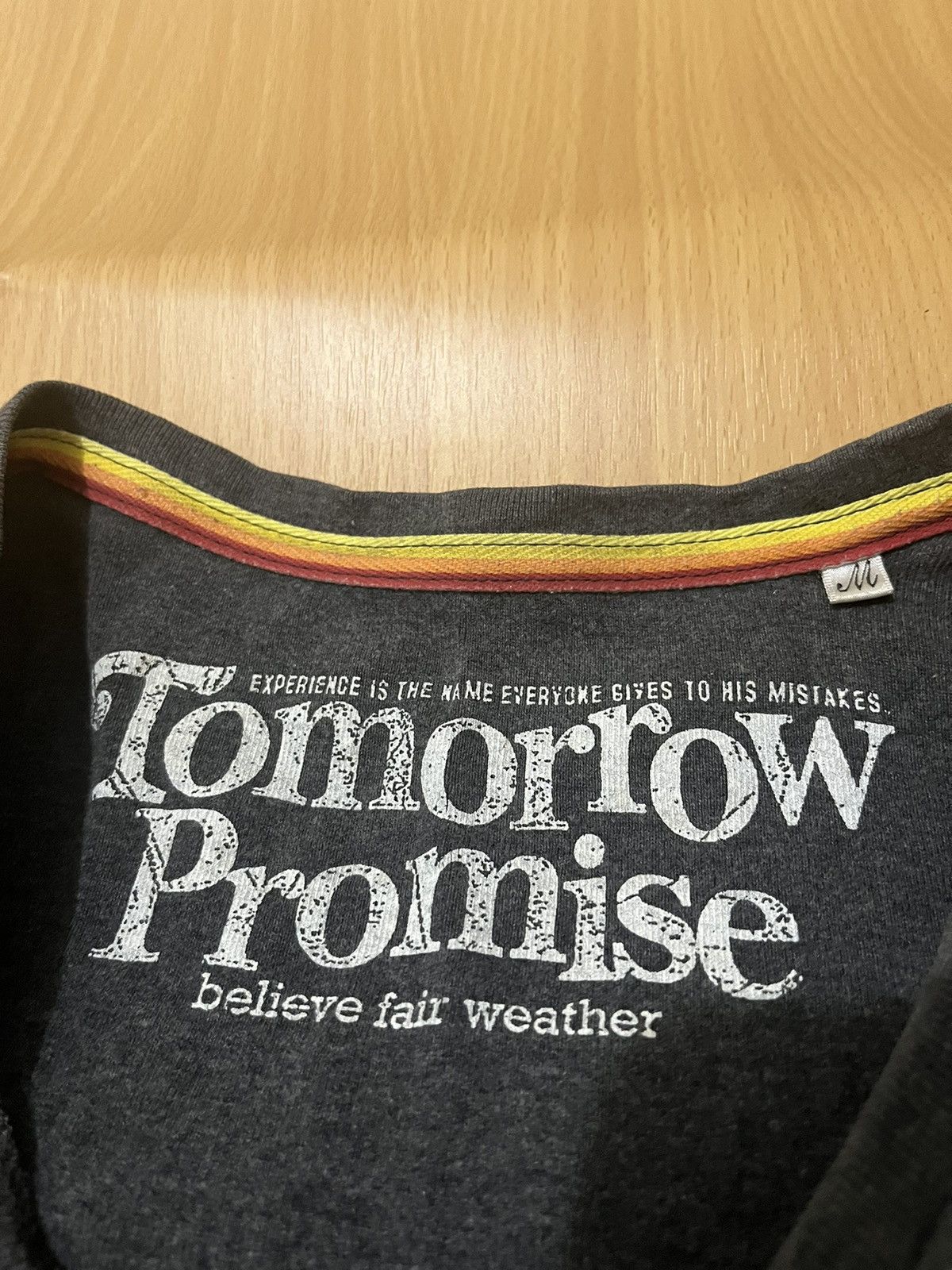 Japanese Brand Tomorrow Promise Japanese Poem IfSixWasNine Style LongSleeve Size US M / EU 48-50 / 2 - 4 Thumbnail
