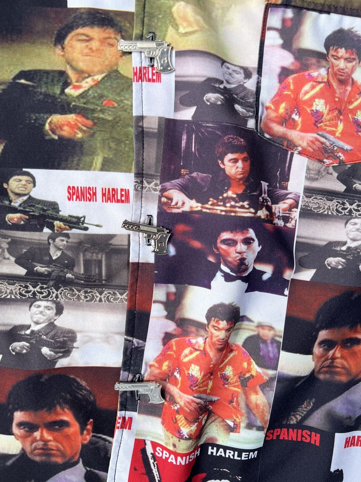 Vintage 90’s Scarface All Over Print Button Up Size US XXL / EU 58 / 5 - 4 Thumbnail