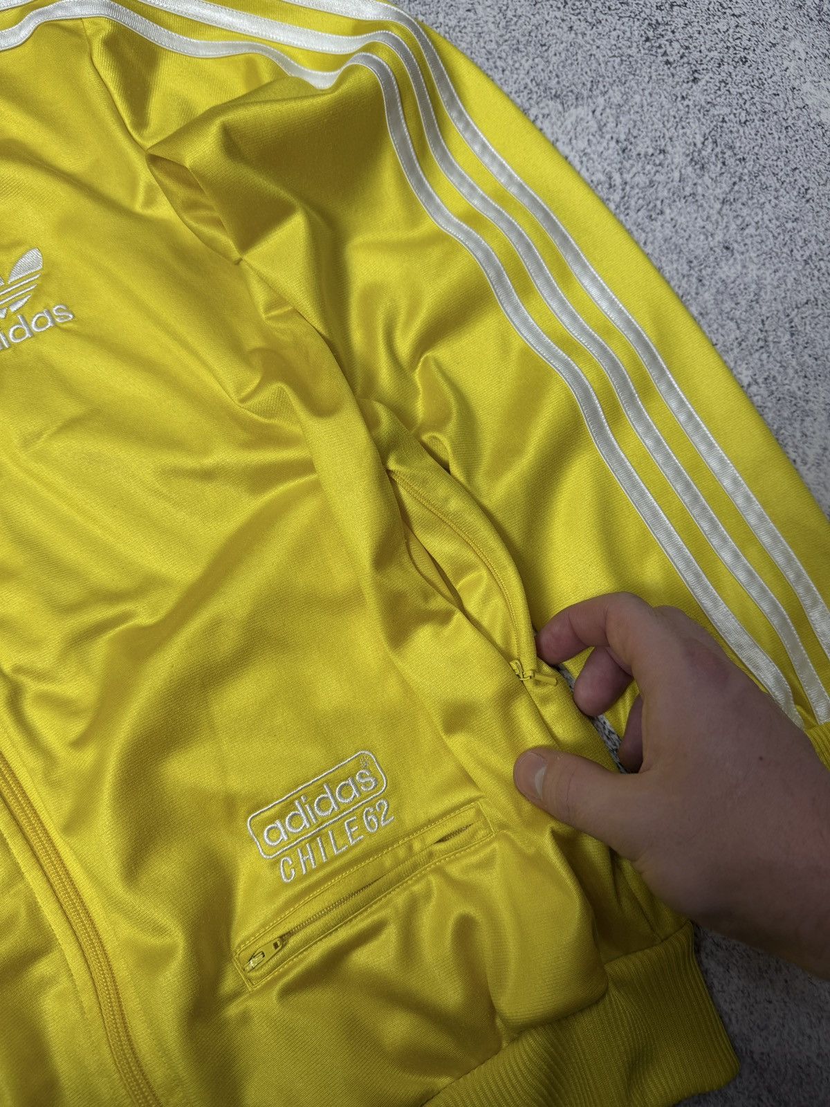Adidas Adidas Originals Chile 62 Yellow Firebird Track Jacket Size US S / EU 44-46 / 1 - 8 Thumbnail