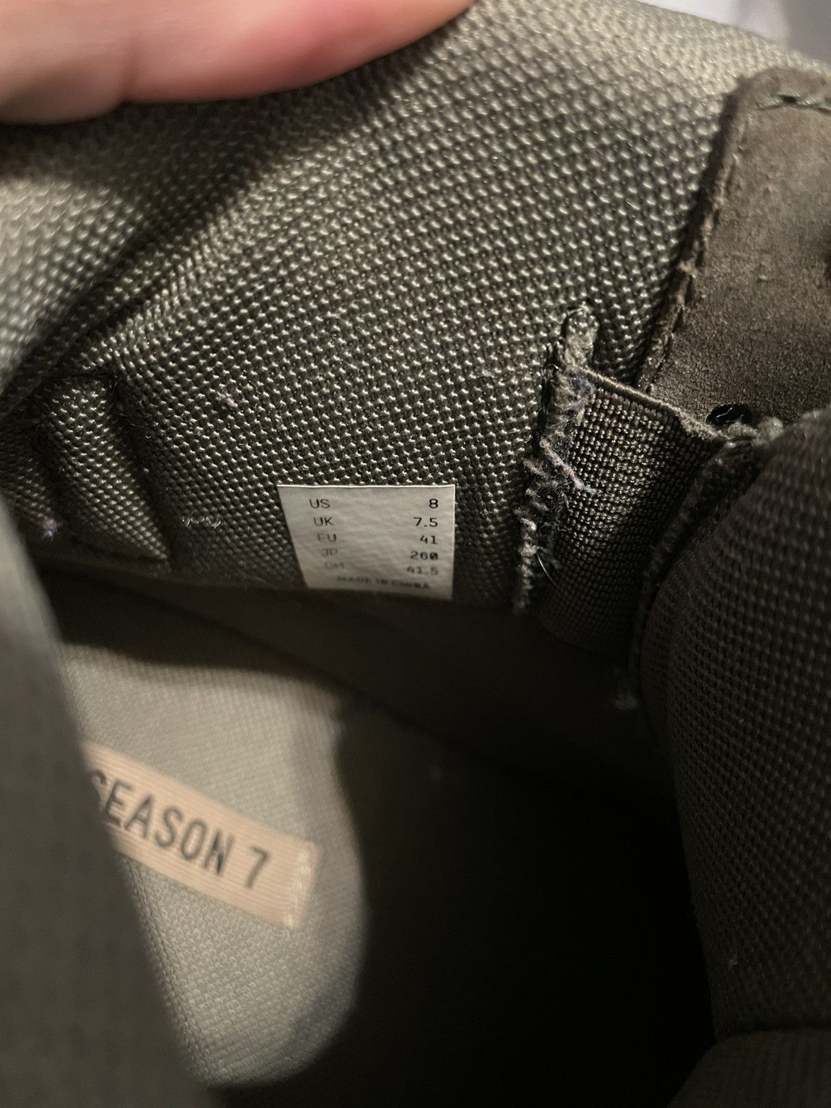 Yeezy Season 7 ‘Wakame”’ Desert Boots Size US 8 / EU 41 - 9 Thumbnail