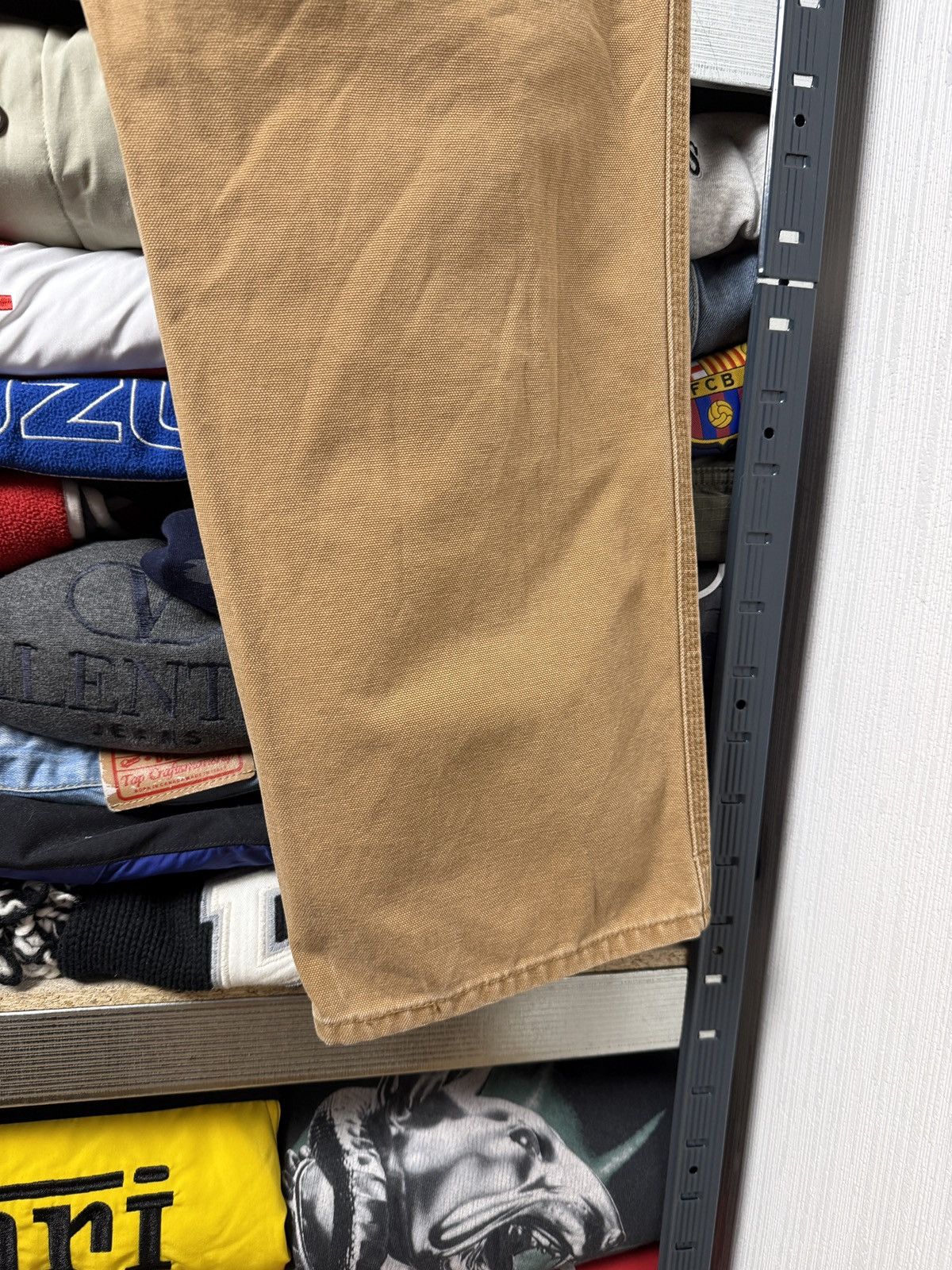Levi's Vintage Levis Cargo Pants Brown 90s Carpenter Size US 38 / EU 54 - 7 Thumbnail