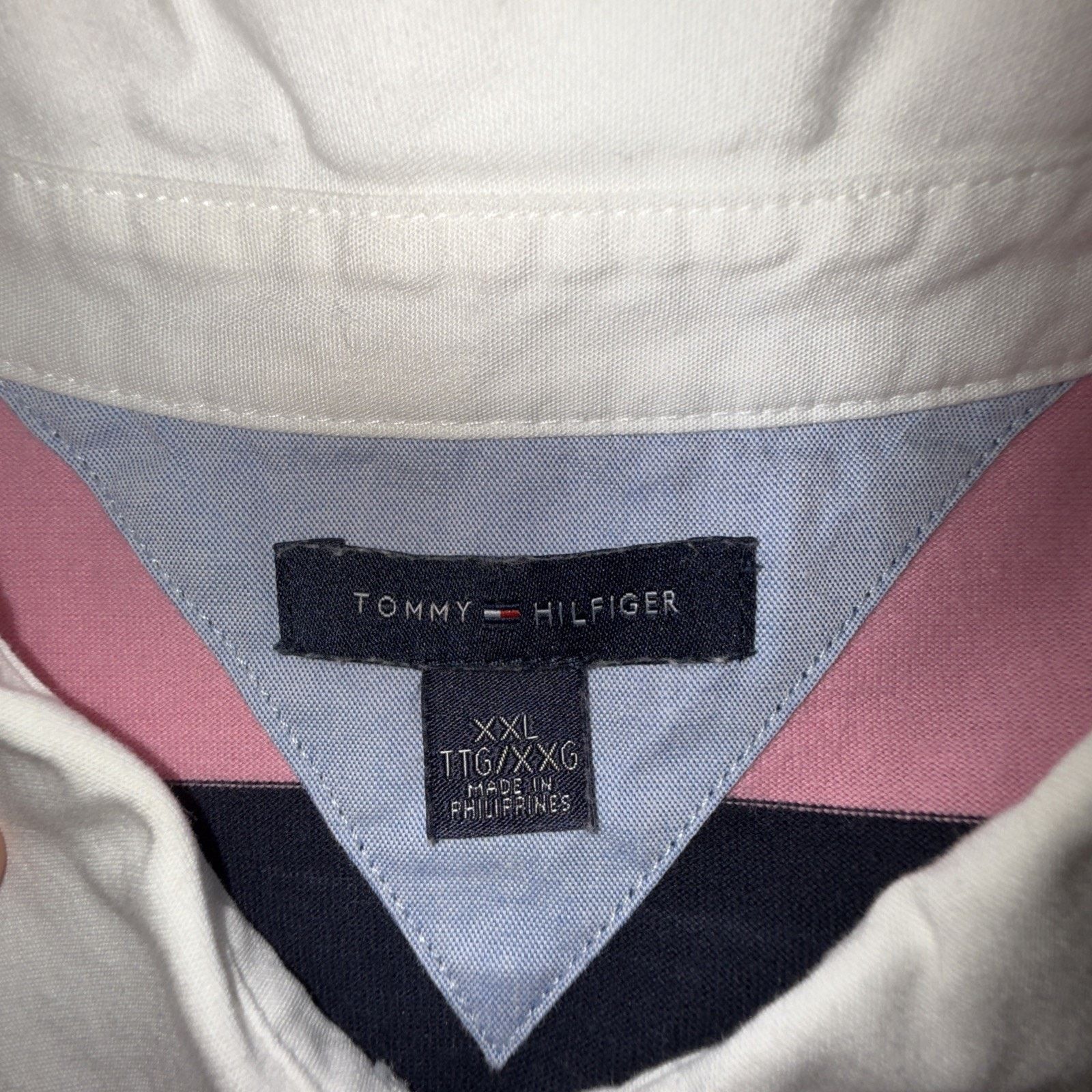 Tommy Hilfiger Tommy Hilfiger Women’s Sleeveless Colorblock Ruffled Sz XXL Size XXL / US 16-18 / IT 52-54 - 12 Thumbnail