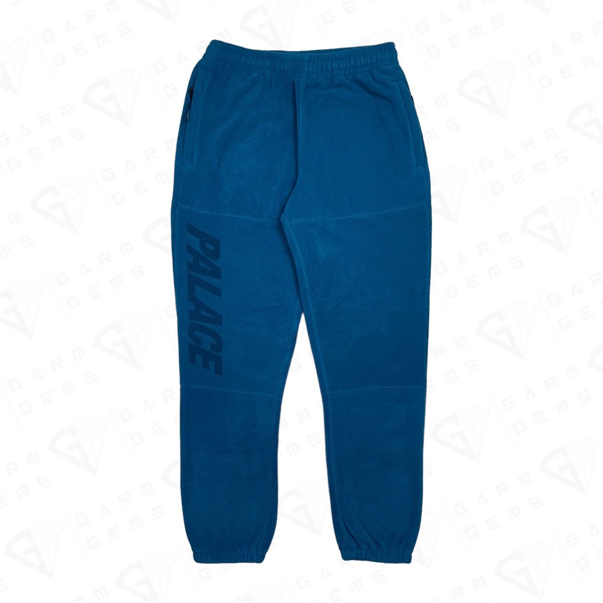 image of Palace Polartec 200 Lazer Joggers in Blue, Men's (Size 36)