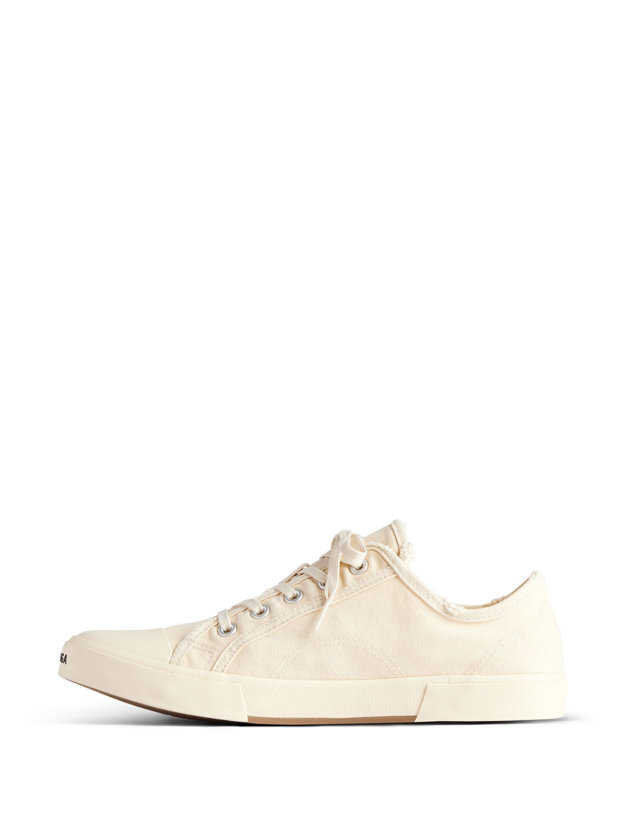 Balenciaga o1bcso1str0125 Paris Low Top Sneakers in Beige Size US 8 / EU 41 - 4 Thumbnail