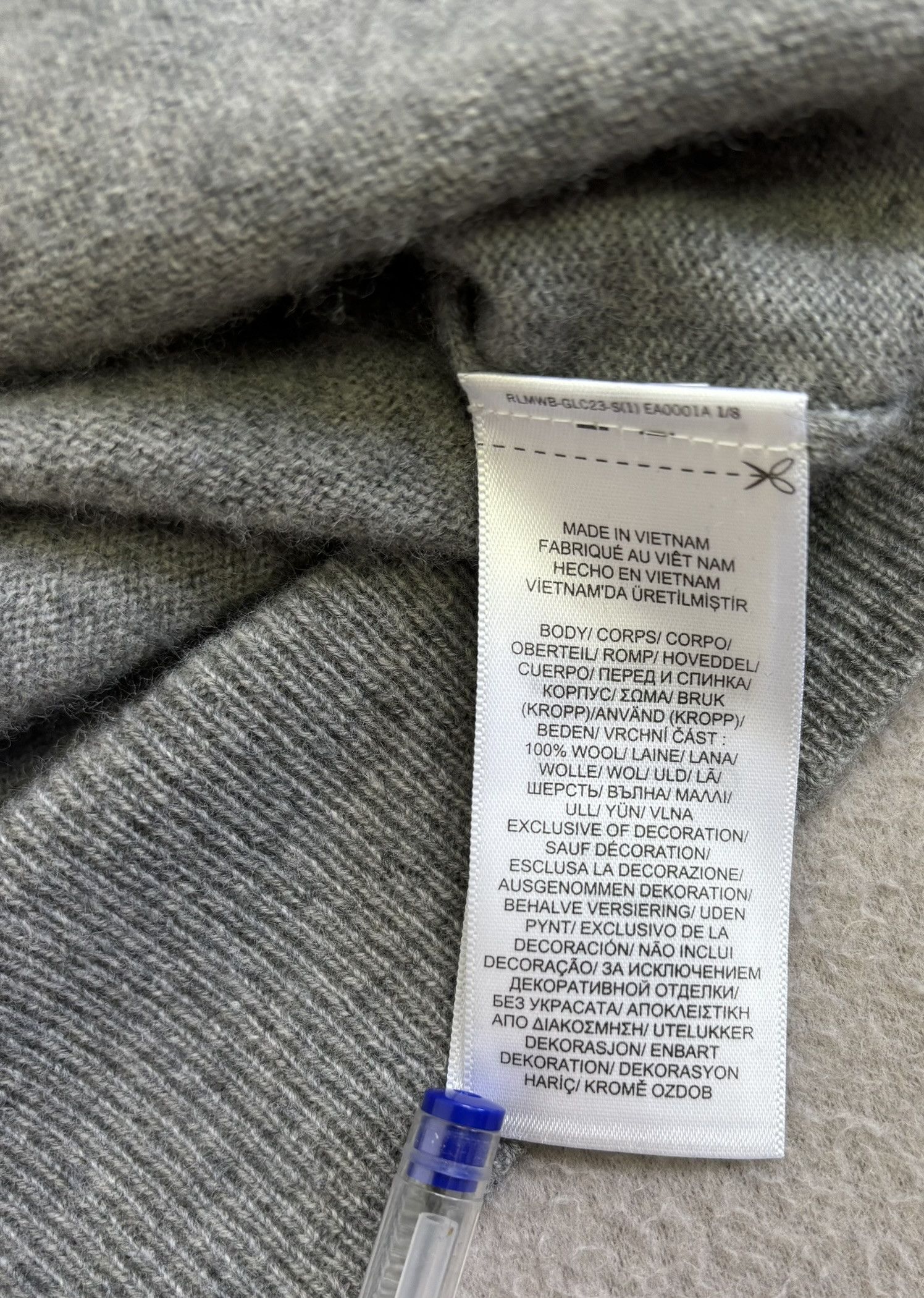 Polo Ralph Lauren Polo Ralph Lauren 100% Wool Gray Sweater Medium Size US M / EU 48-50 / 2 - 17 Thumbnail