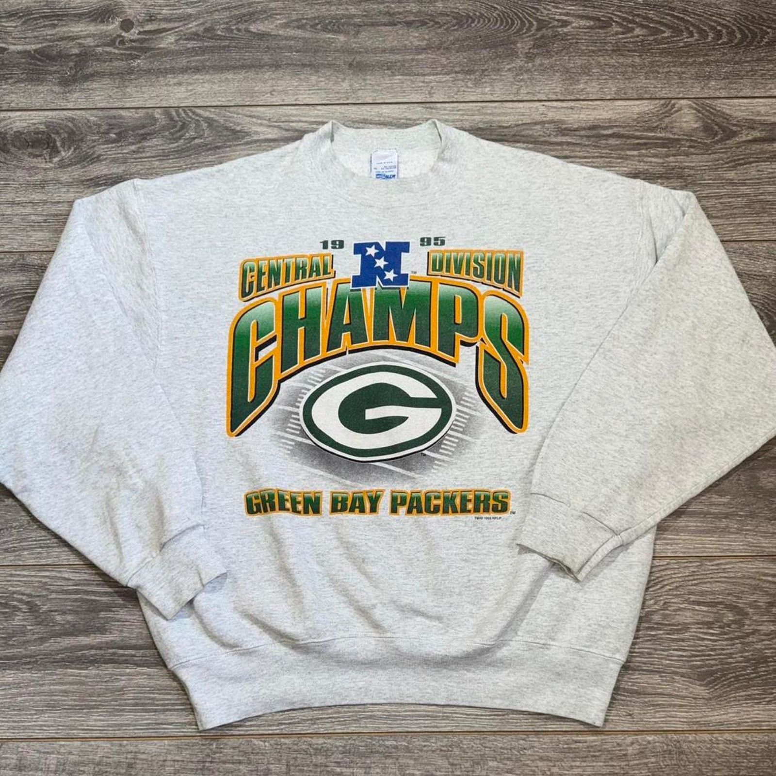 NFL Vintage 90s NFL Green Bay Packers Crewneck Size US XL / EU 56 / 4 - 1 Thumbnail