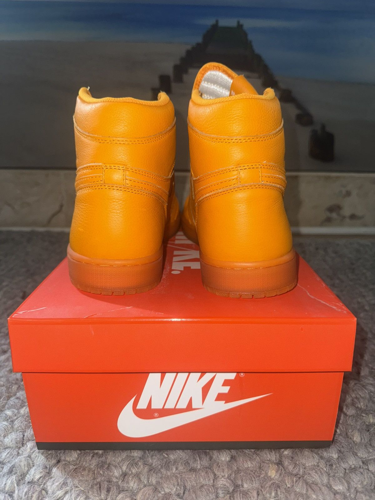 Jordan Brand Jordan 1 Retro High Gatorade Orange Peel Size US 10.5 / EU 43-44 - 4 Thumbnail
