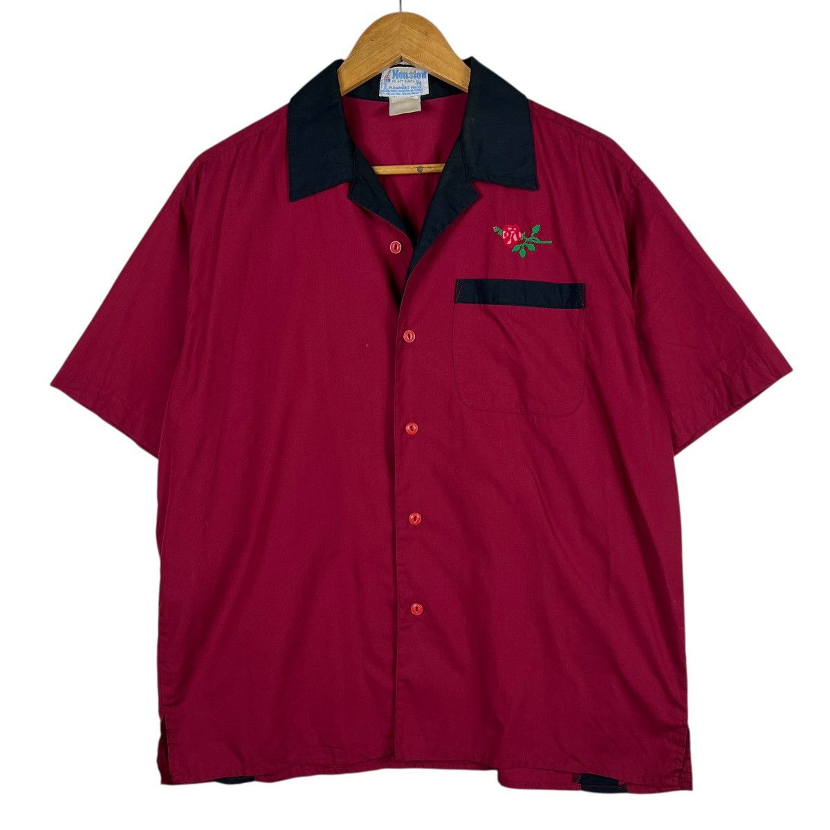 Vintage Vintage Houston Bowling Shirt Embroidery Logo Size US L / EU 52-54 / 3 - 2 Thumbnail