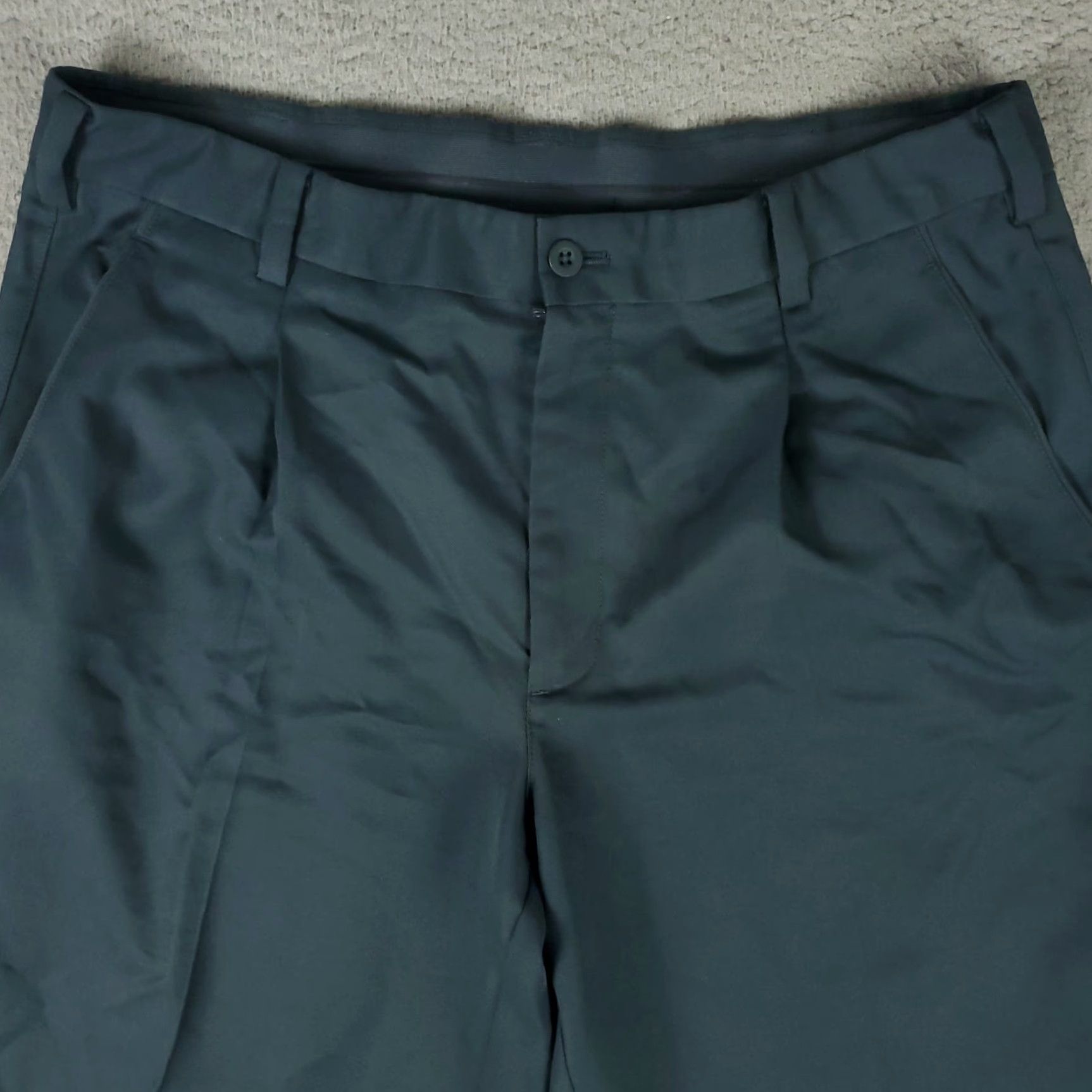 Nike Nike Pants Mens Size 38x34 Blue Dri Fit Golf Pleated Chino Trousers Cuffed Size US 38 / EU 54 - 2 Thumbnail