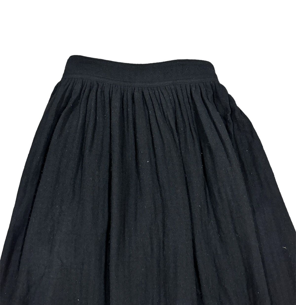 Vintage Vtg🔥Y’s Yohji Yamamoto Asymmetric Gabardine Wrap Skirt Size 31" - 10 Thumbnail