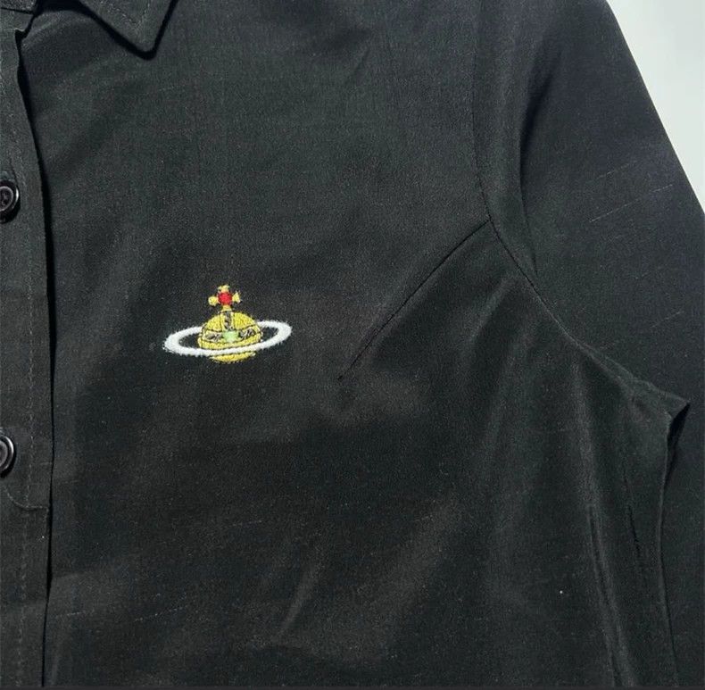 Vivienne Westwood Vivienne Westwood Rare black shirt Size S / US 4 / IT 40 - 4 Thumbnail