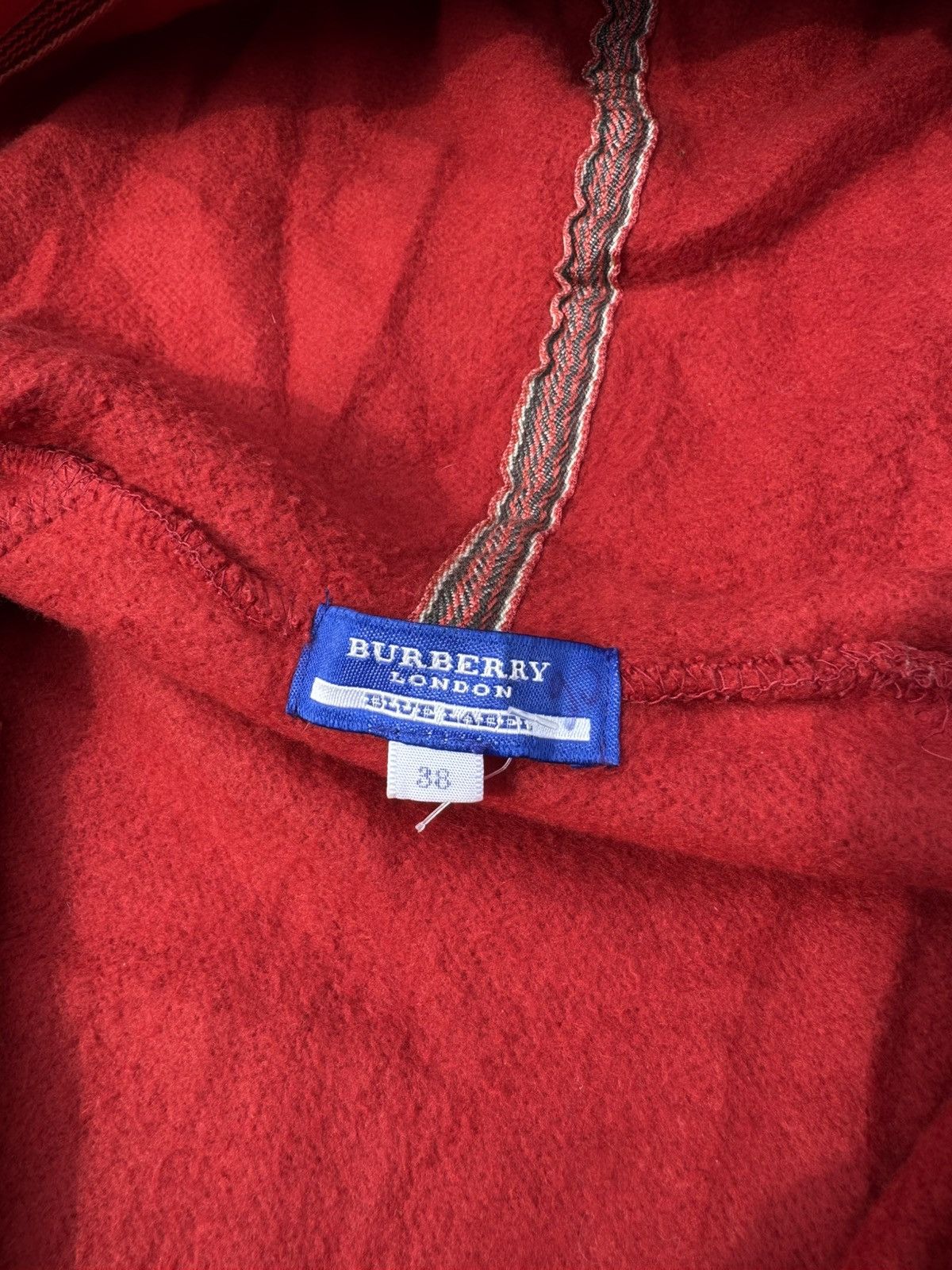 Burberry Vintage Burberry Fleece Zip Hoodie Size XS / US 0-2 / IT 36-38 - 8 Thumbnail