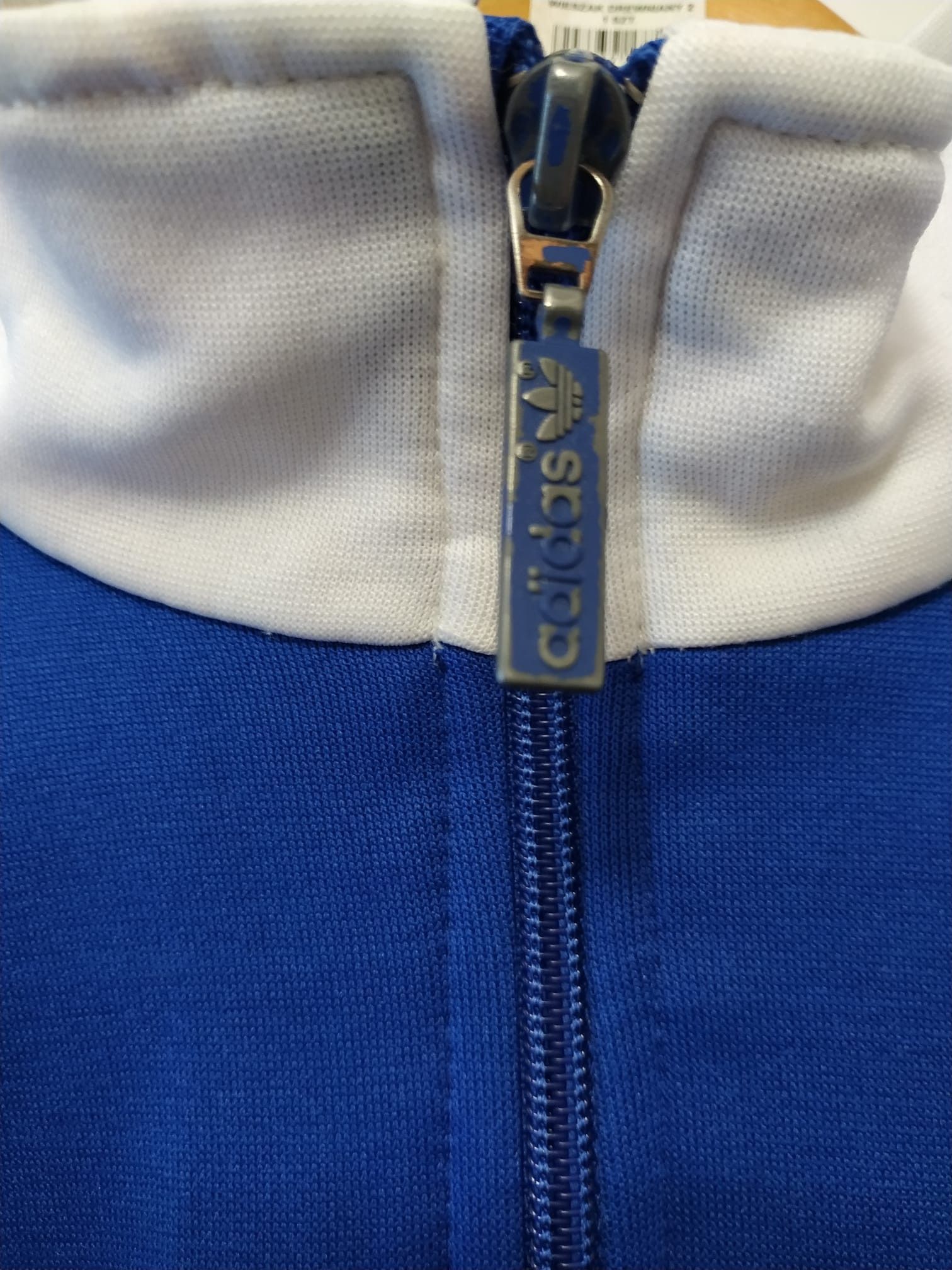 Adidas × Vintage Blue vintage Adidas sweatshirt with zip 80's 90's M Size US M / EU 48-50 / 2 - 5 Thumbnail
