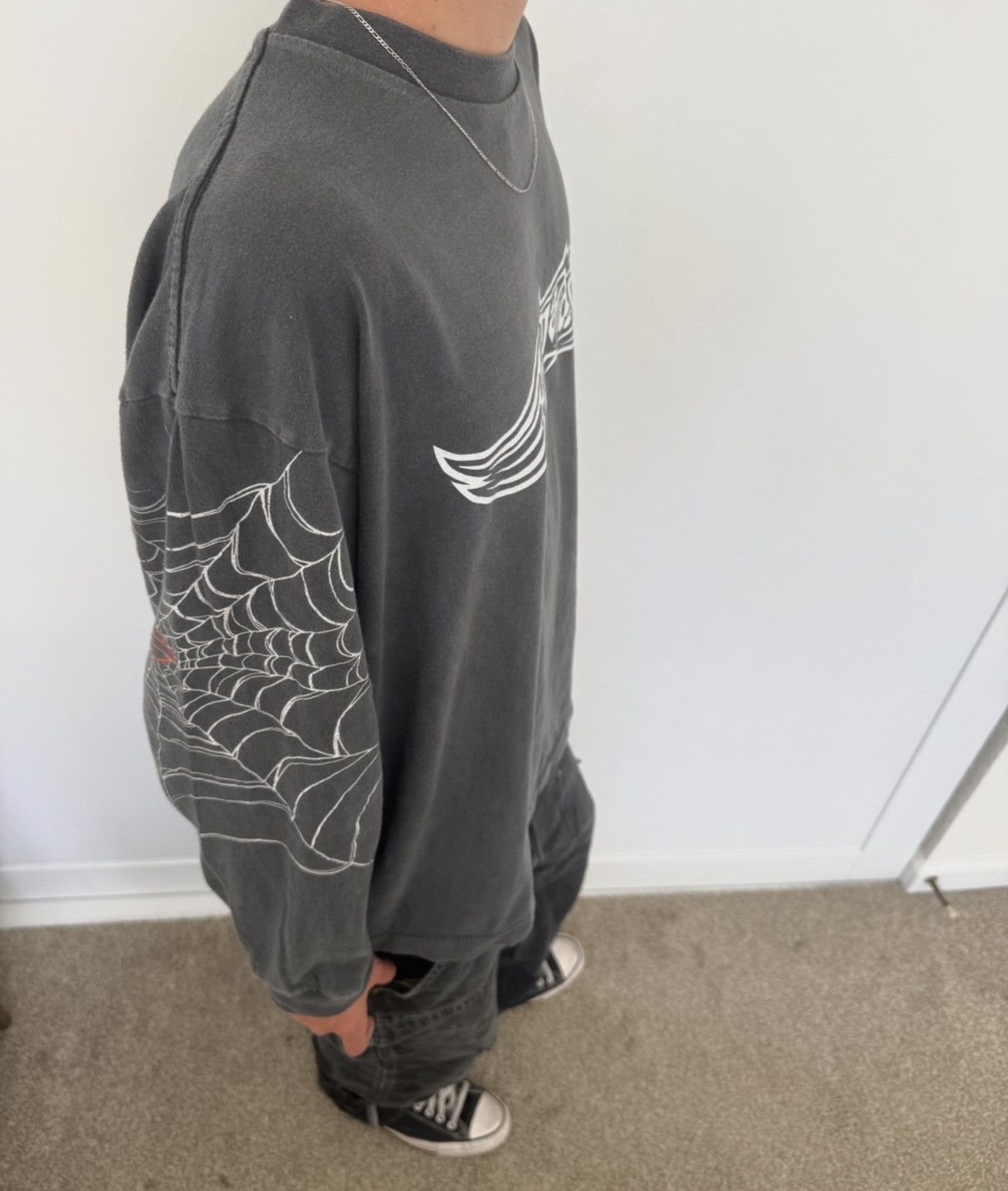 Harley Davidson Harley Davidson spider web longsleeve black/grey size L Size US L / EU 52-54 / 3 - 3 Thumbnail