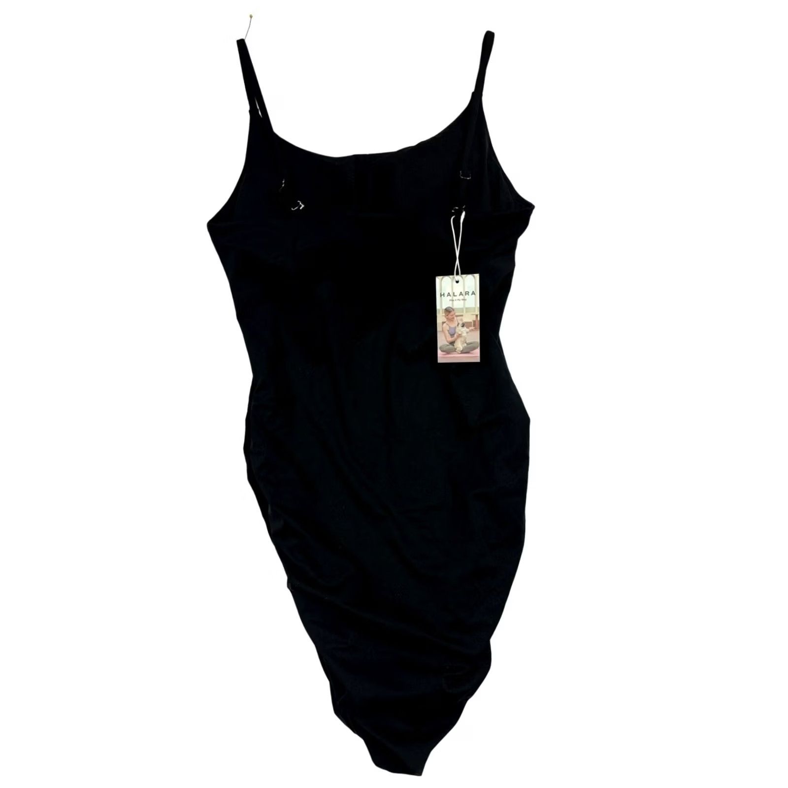 Vintage Halara dress size L black tank yoga swim women Size L / US 10 / IT 46 - 7 Thumbnail