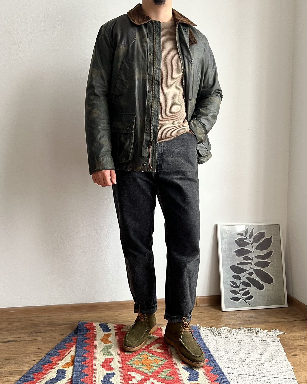 Polo Ralph Lauren Polo by Ralph Lauren DPM Camo Waxed Hunting Coat Size US L / EU 52-54 / 3 - 4 Thumbnail