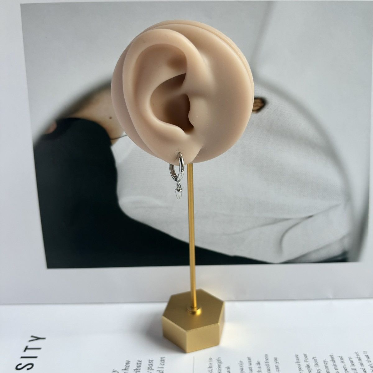 Other Geometric Cone Dangle Drop Earrings for Men Women Unisex Size ONE SIZE - 5 Thumbnail