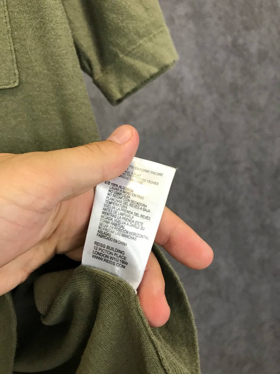 Reiss Reiss pocket tee Size US M / EU 48-50 / 2 - 6 Thumbnail