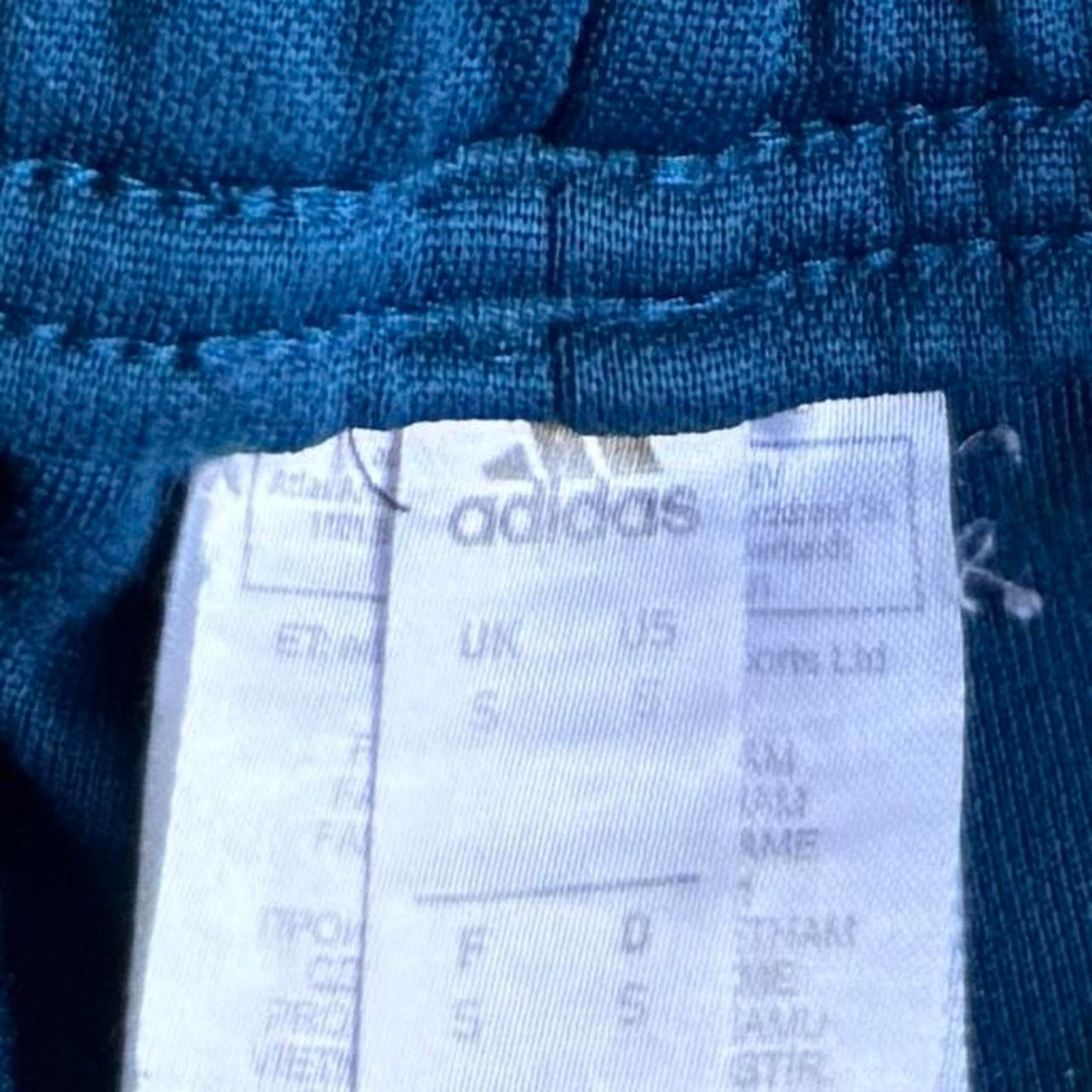 Adidas × Vintage Vintage Y2K Adidas Blue & Green Three Stripes Sweatpants Size US 28 / EU 44 - 4 Thumbnail