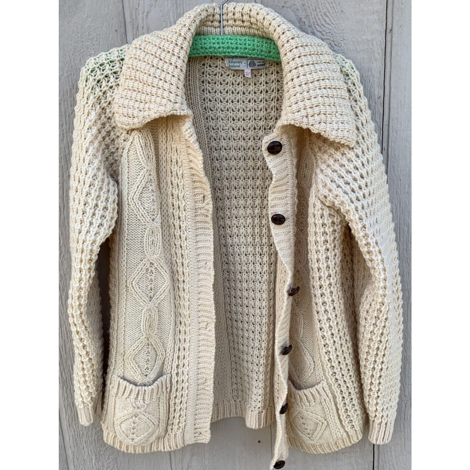 Gap VINTAGE Purple Heather hand loomed sweater Gap of Dunloe Industries 42 Size M / US 6-8 / IT 42-44 - 5 Thumbnail