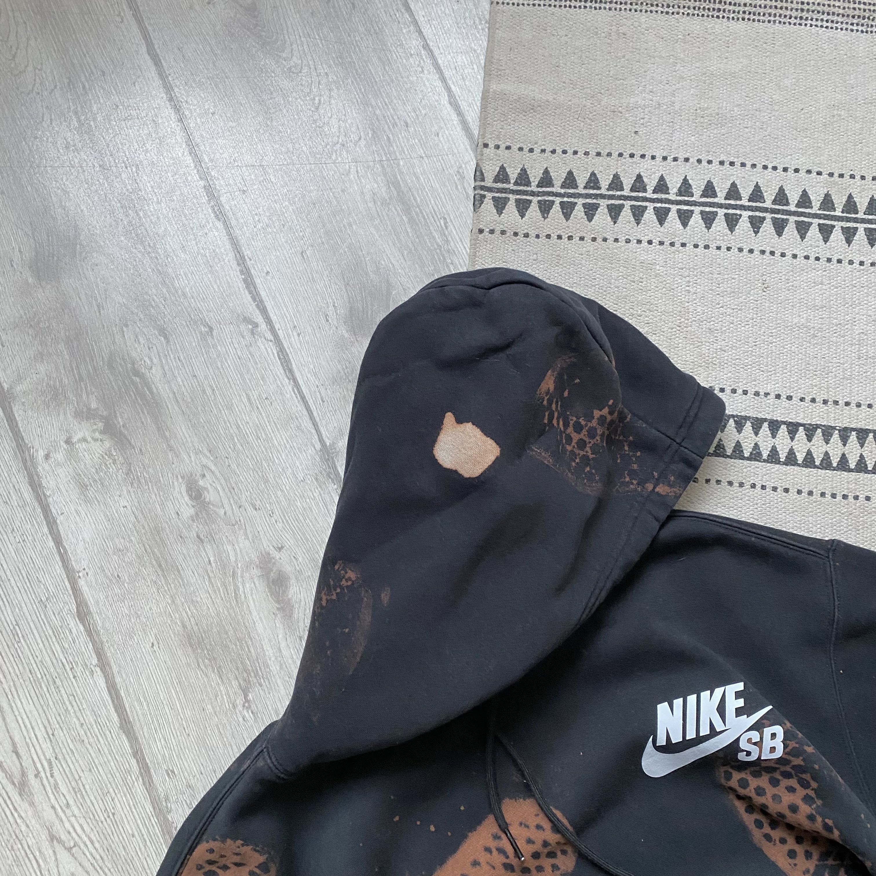 Nike 🛹 Custom Nike SB skater boxy hoodie sweatshirt Y2K Size US L / EU 52-54 / 3 - 8 Thumbnail