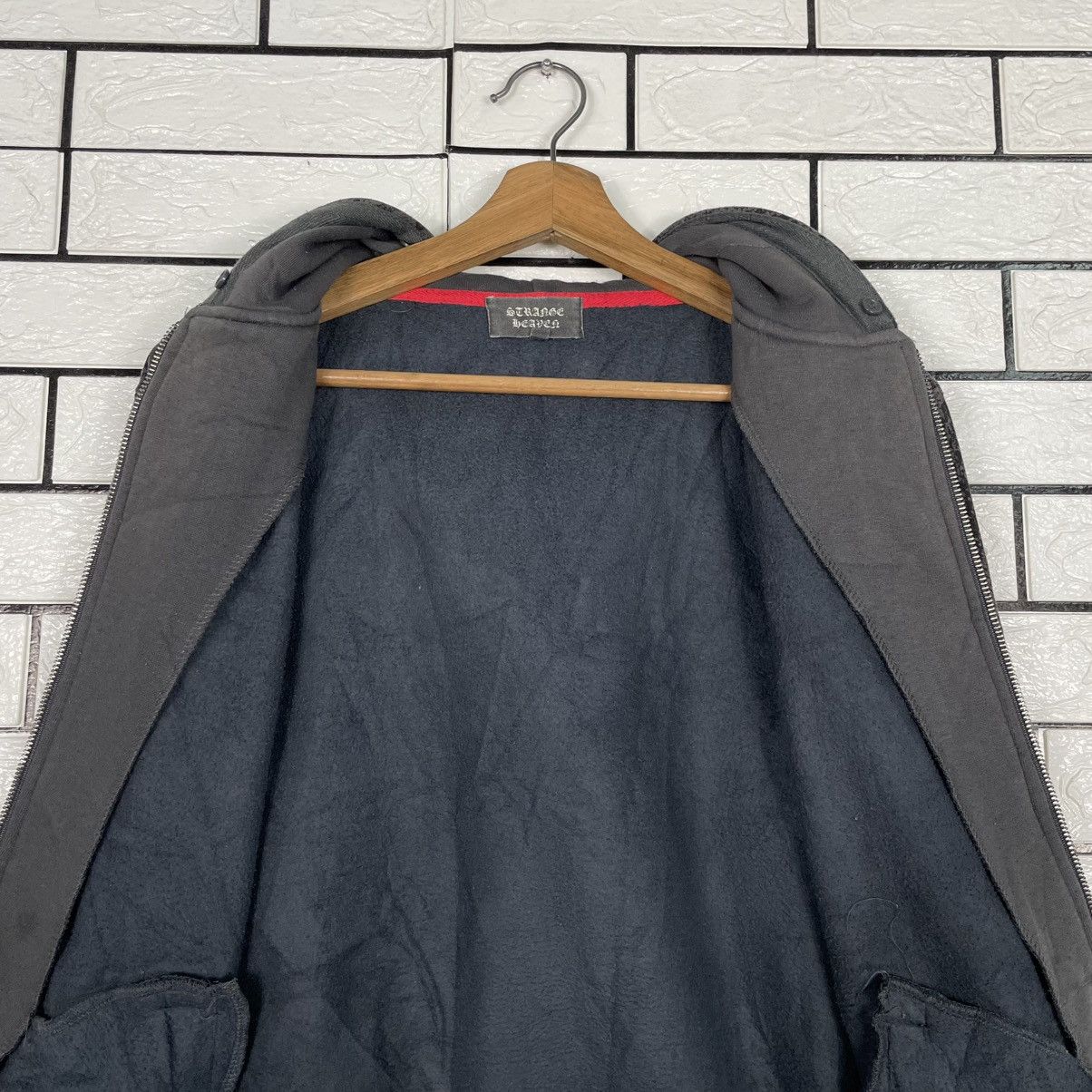 Japanese Brand Japanese Brand Strange Heaven Skull Zipper Hoodie Size US S / EU 44-46 / 1 - 12 Thumbnail