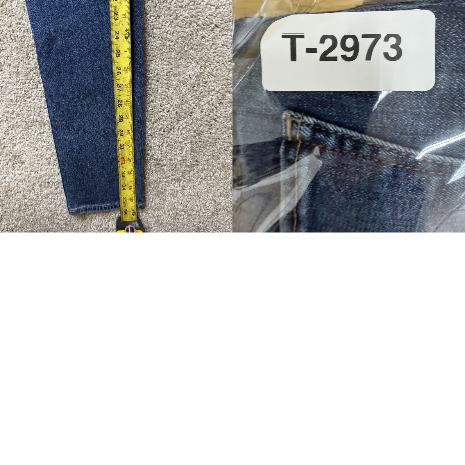 Lucky Brand Lucky Brand Brooke Crop Skinny Jeans Womens 8/29 Med Wash Blue Stretch Denim Size 30" / US 8 / IT 44 - 9 Thumbnail