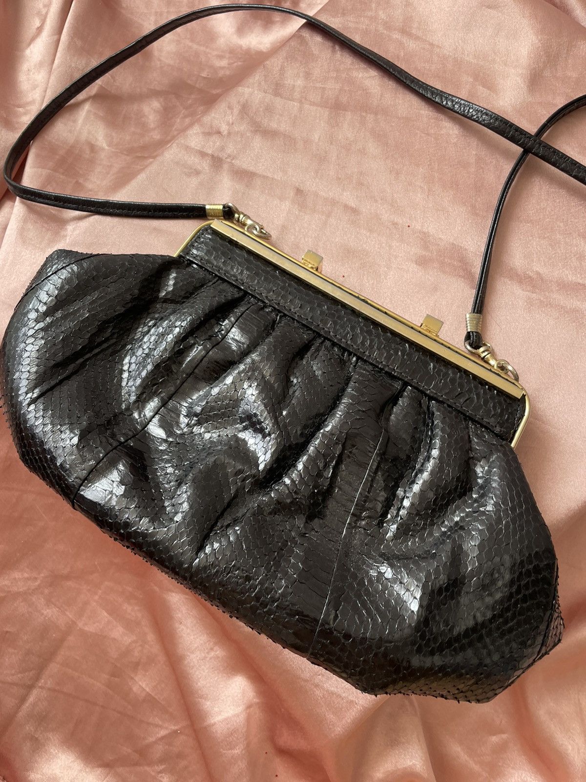 Vintage Vintage bag leather Size ONE SIZE - 9 Thumbnail