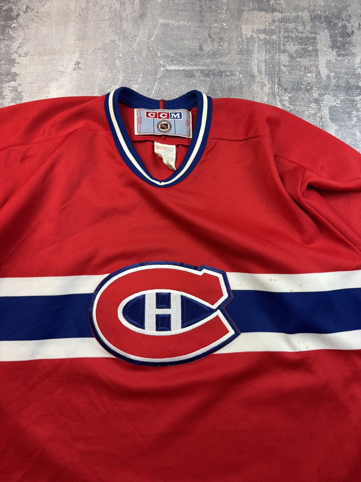 Ccm CCM Hockey Jersey Montreal Canadies NHL 1980/90 Size US XL / EU 56 / 4 - 2 Thumbnail