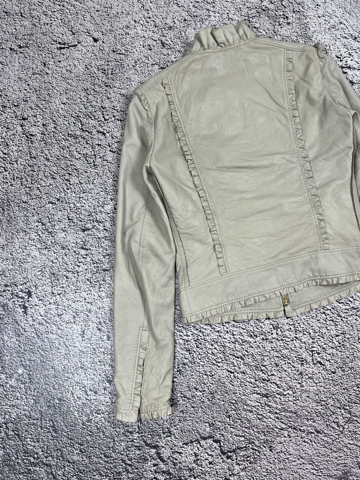 Dolce & Gabbana Dolce & Gabbana Leather Jacket Lambskin Lace Lining Cropped Size S / US 4 / IT 40 - 10 Thumbnail