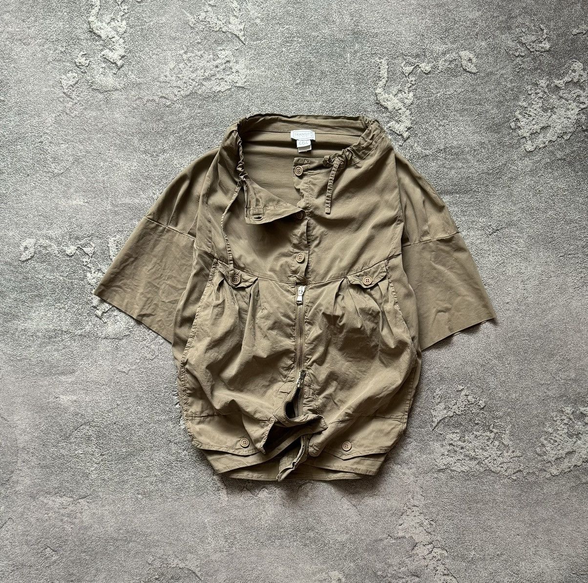 Transit × Vintage Transit par such size1 button up zip polo tee blouse T-shirt Size S / US 4 / IT 40 - 1 Thumbnail