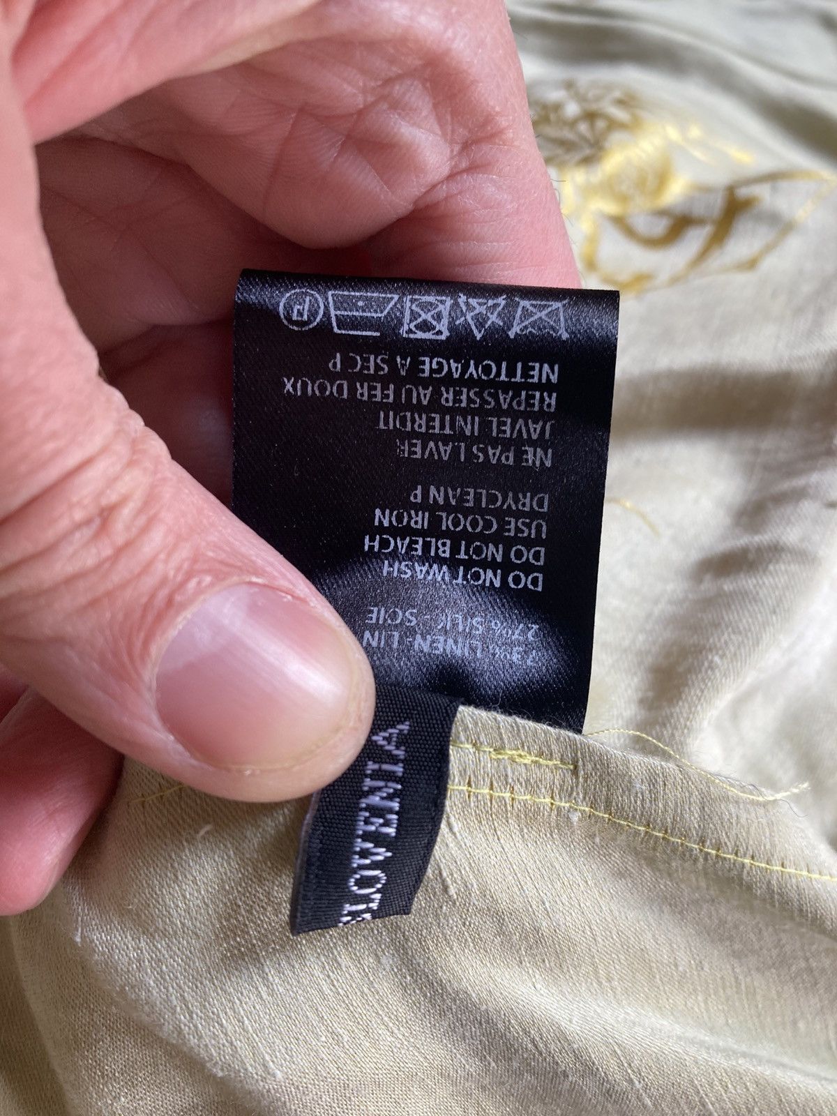 Haider Ackermann FW18 Gold Kimono Size US S / EU 44-46 / 1 - 8 Thumbnail