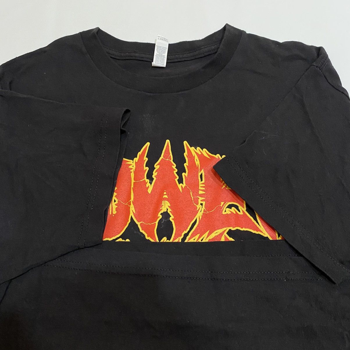 Band Tees Power Trip Spiky Snake Tshirt Band Thrash metal hardcore Size US M / EU 48-50 / 2 - 3 Thumbnail