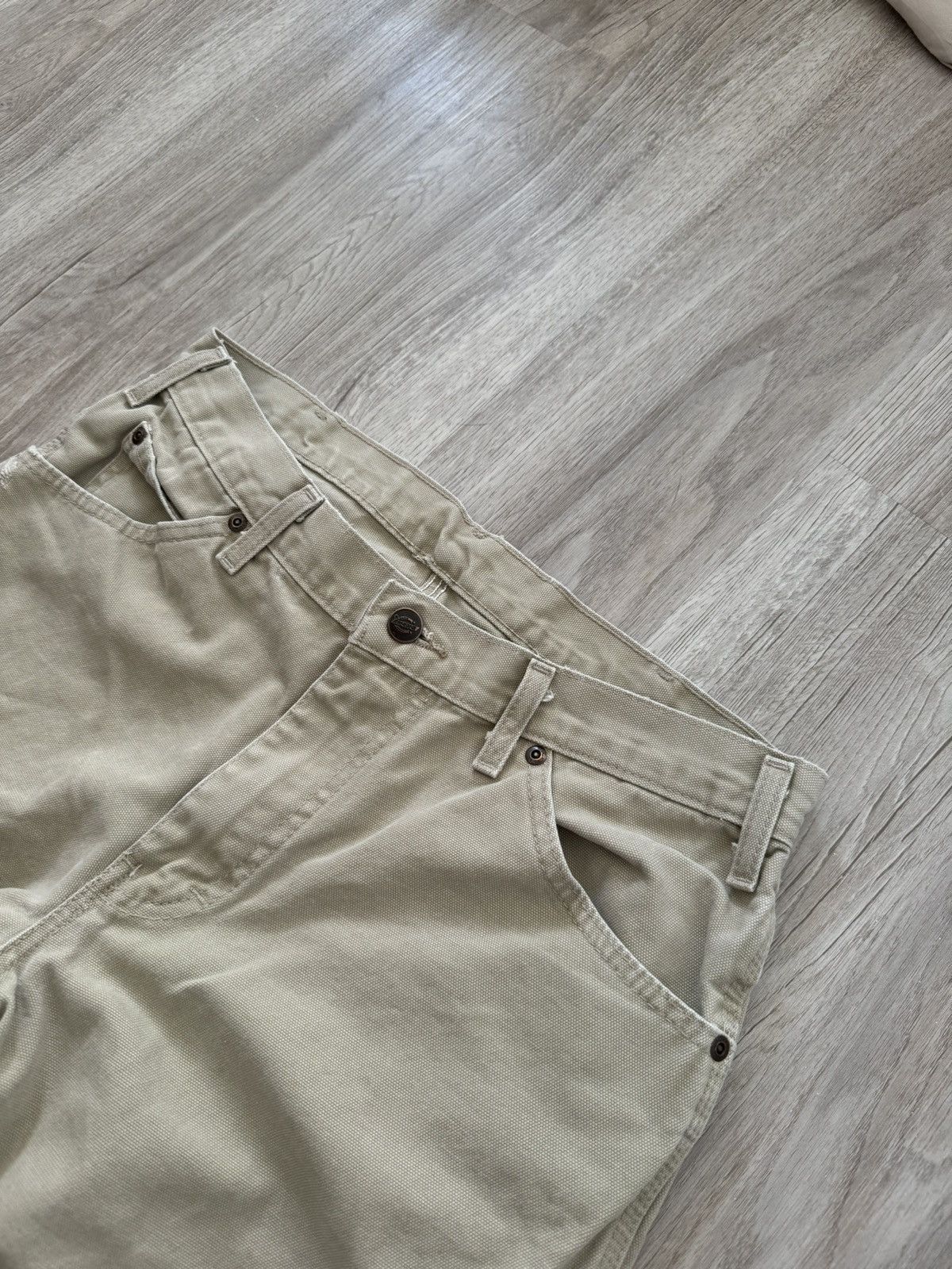 Carhartt × Dickies × Vintage Vintage Dickies Canvas Carpenter-Pants Size US 32 / EU 48 - 4 Thumbnail