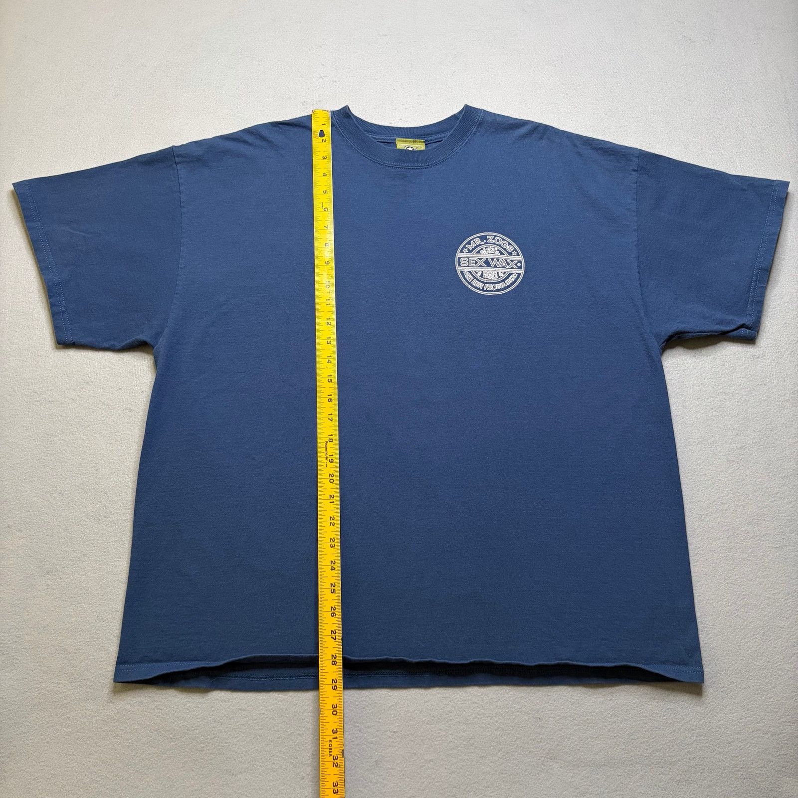 Other Mr Zog’s Sex Wax T-Shirt Blue Surf Skate Graphic Tee Men XL Size US XL / EU 56 / 4 - 5 Thumbnail