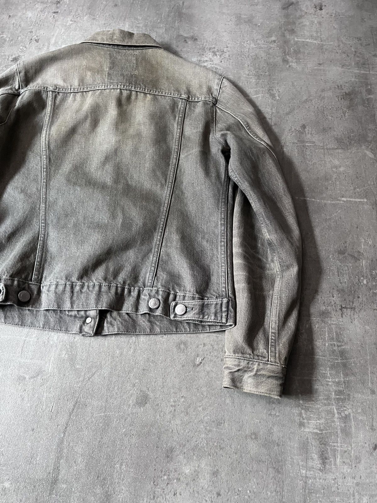 Helmut Lang Helmut Lang 90s Vintage Classic denim grey jacket Size M / US 6-8 / IT 42-44 - 12 Thumbnail