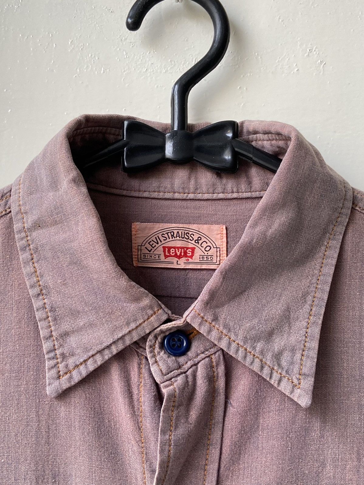 Levi's LEVI’STRAUSS & CO Orange Tab Shirt Size US S / EU 44-46 / 1 - 13 Thumbnail