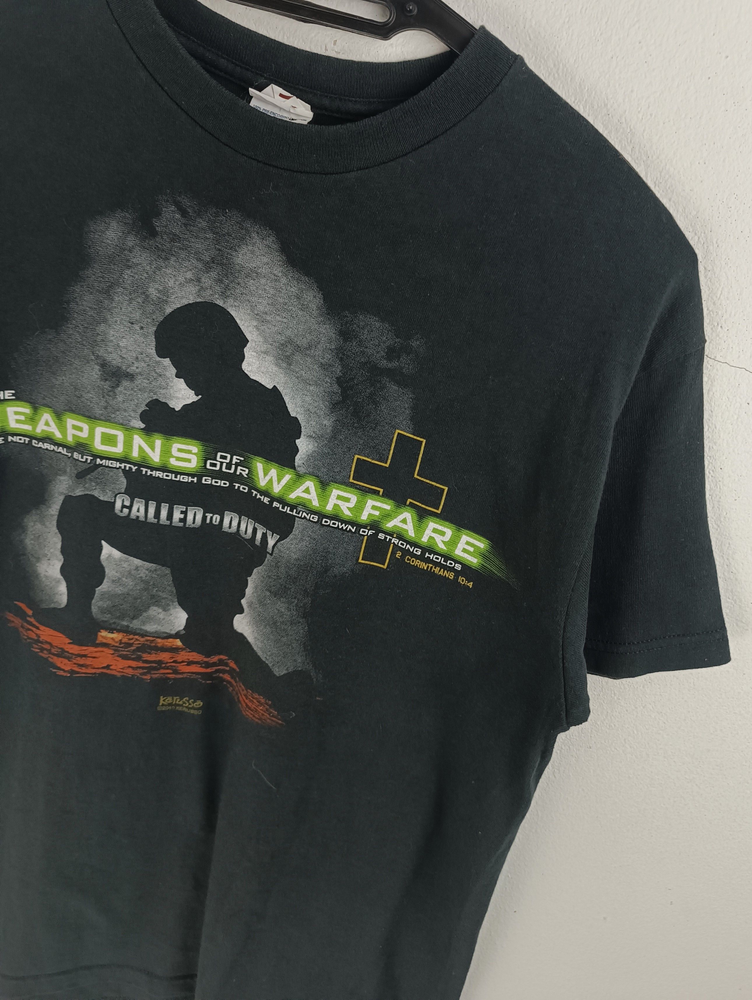 Vintage VINTAGE CALLED OF DUTY PARODY OF CALL OF DUTY FUNNY TEE Size US M / EU 48-50 / 2 - 7 Thumbnail
