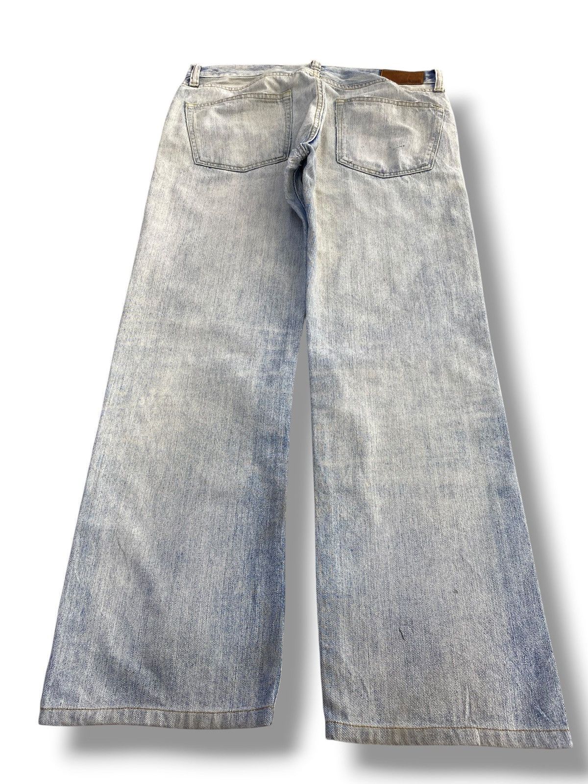 Uniqlo Uniqlo Acid Light Wash Style Regular Fit Jeans Size US 32 / EU 48 - 3 Thumbnail