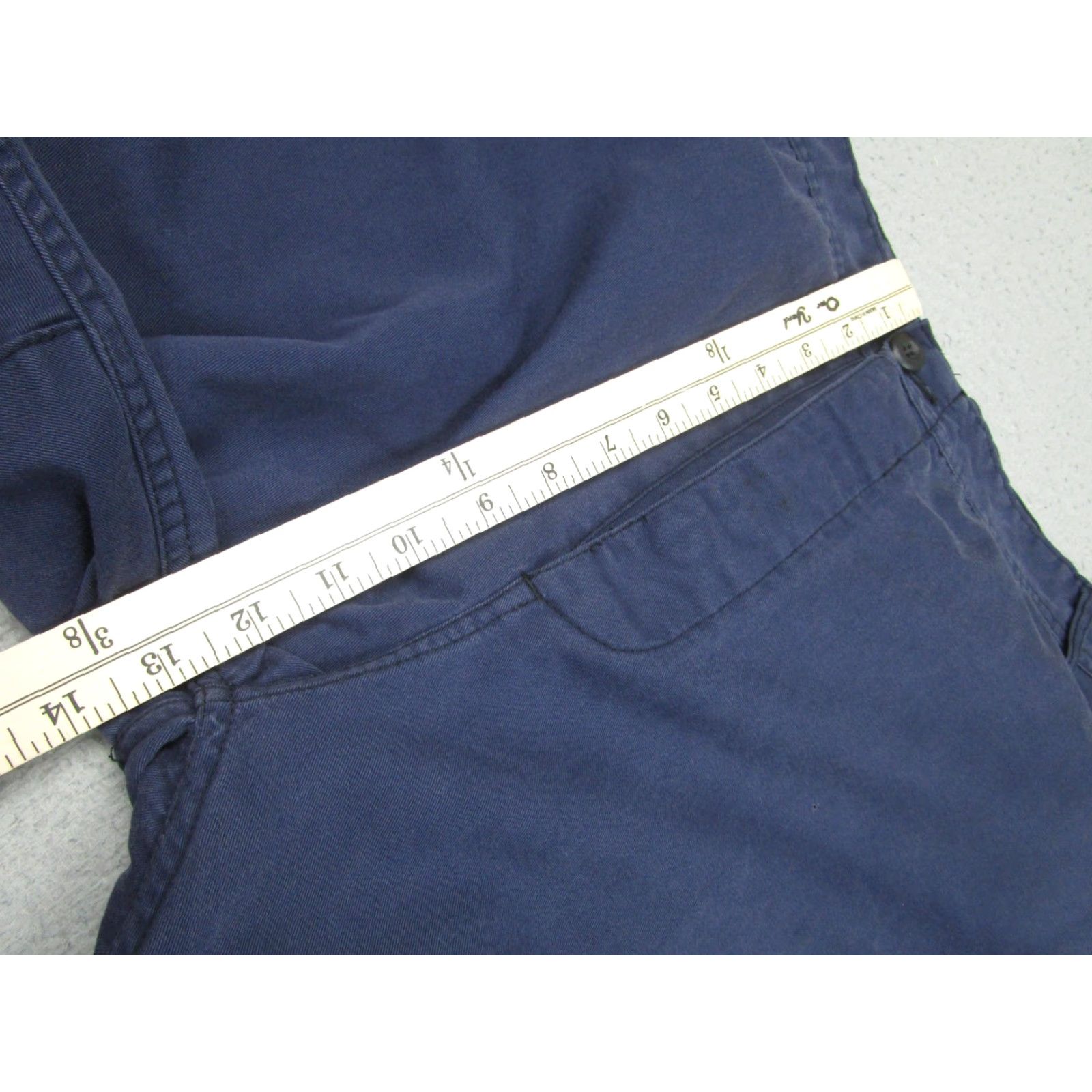 Vintage Tactical Cargo Pants Mens XXL Blue Drawstring Hem Button Fly Paratrooper Utility Pants Size US 39 - 6 Thumbnail
