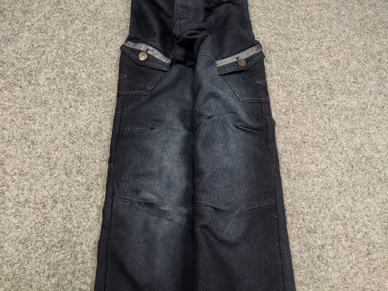 If Six Was Nine Vintage Airwalk skateboard Blue Faded Denim Jeans Y2K Style Size US 34 / EU 50 - 4 Thumbnail