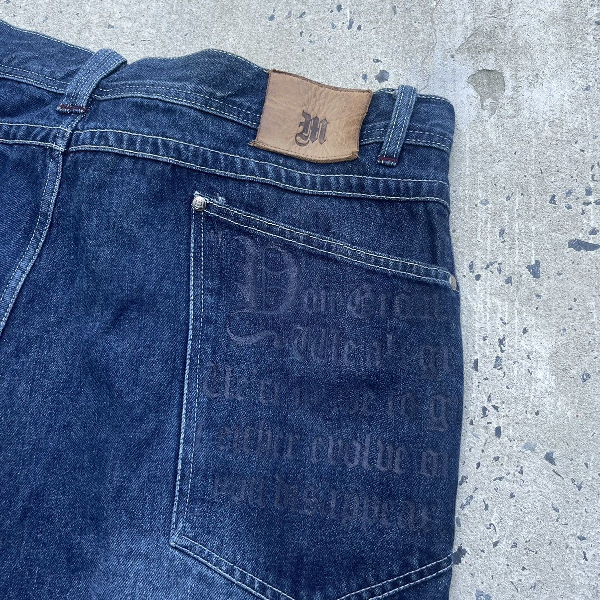 Makaveli Vintage Y2K Baggy MAKAVELI BRAND TUPAC Jorts Size US 40 / EU 56 - 7 Thumbnail