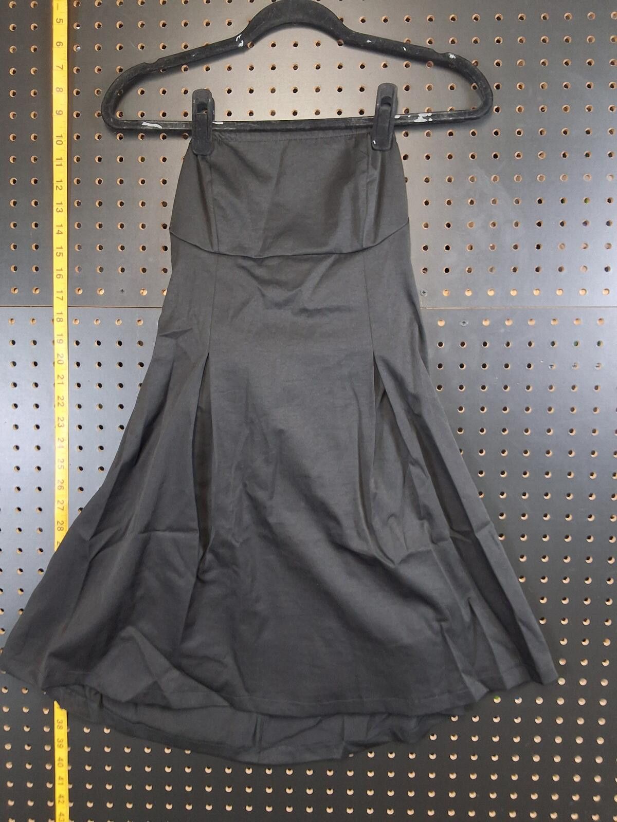 Unknown London Chic Black Strapless Dress with Waist Tie - Elegant & Versit Size M / US 6-8 / IT 42-44 - 1 Thumbnail